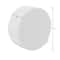12 Pack: FloraCraft® CraftFōM Round Cake Form White, 4" x 9.9"